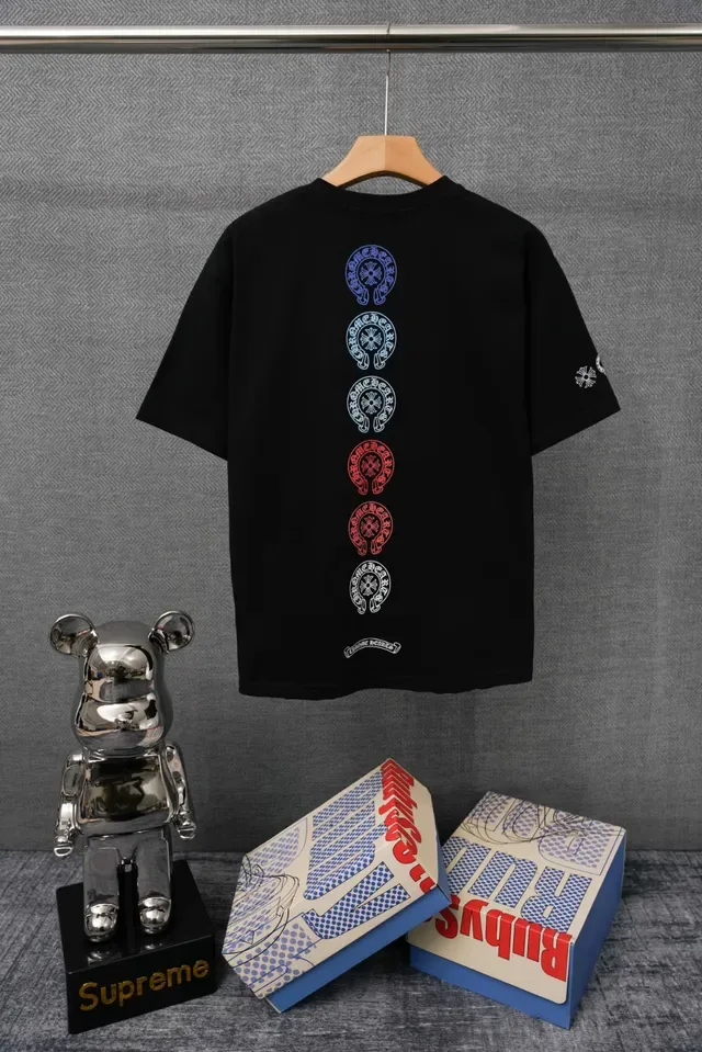 Chrome Hearts 黑色刺绣口袋T恤 4