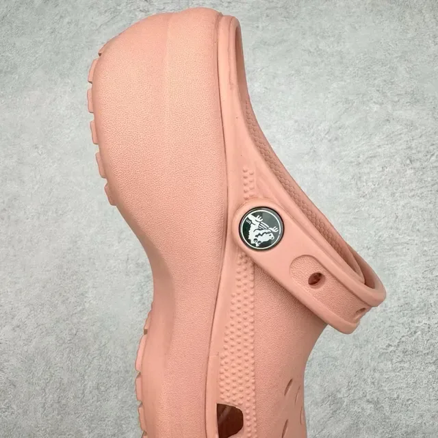 Crocs 经典平台洞洞鞋 尘粉色 5