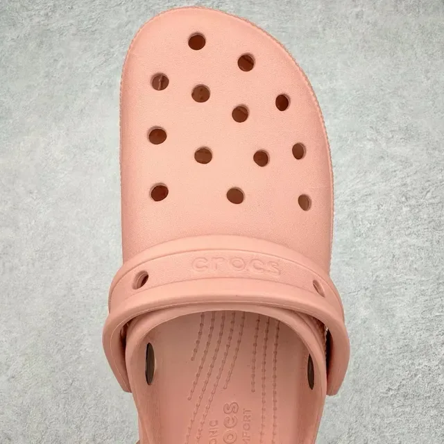 Crocs 经典平台洞洞鞋 尘粉色 7