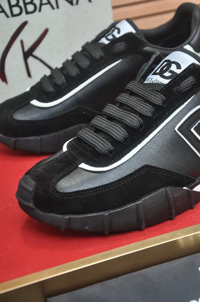 DC Shoes काला सफेद लो-टॉप मिक्स्ड-मटेरियल अपर लाइफस्टाइल स्नीकर 8
