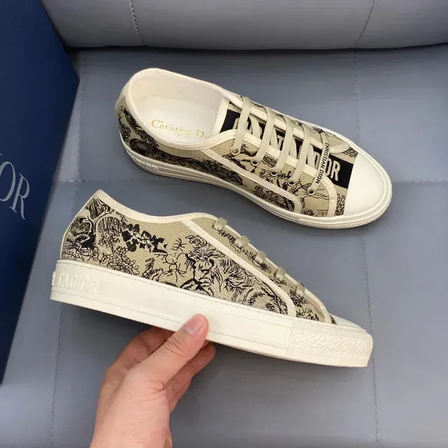 Dior B23 Beige Toile de Jouy Print zapatillas lifestyle 3