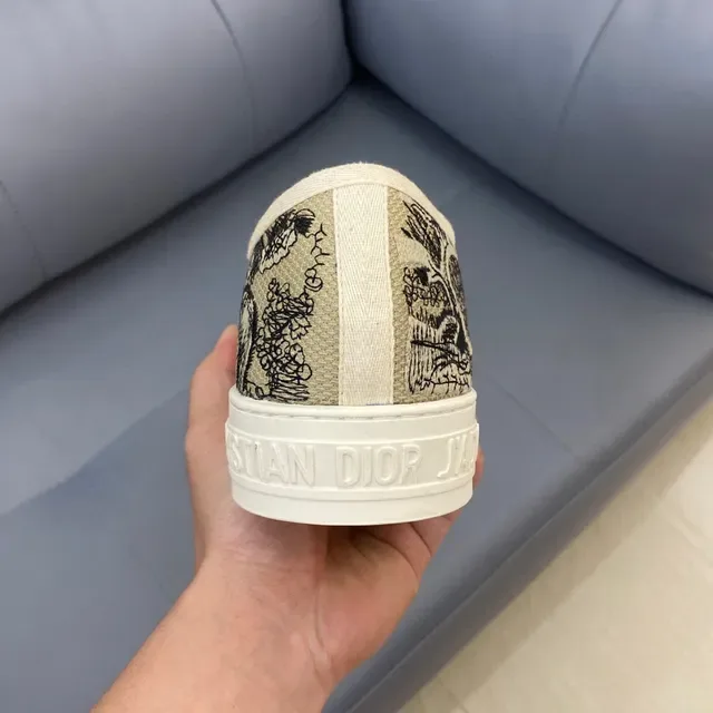 Dior B23 Beige Toile de Jouy Print zapatillas lifestyle 8