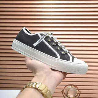 Dior B23 黑白帆布生活方式运动鞋