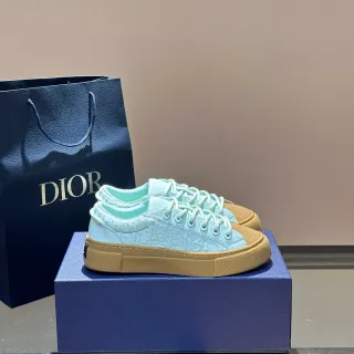 ديور B23 مونوغرام مطبوخ أكوا و جوم Sneakers أسلوب حياة