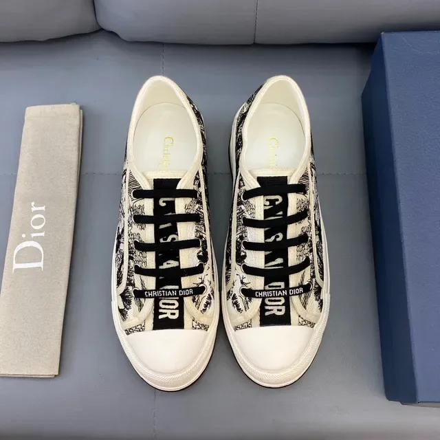 Dior B23 印花帆布生活方式运动鞋 2