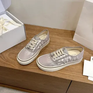 Dior B23 Monogram Canvas Low-Top Chaussures Lifestyle