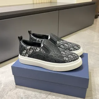 Dior B23 Monogram Jacquard Slip-On 休闲鞋