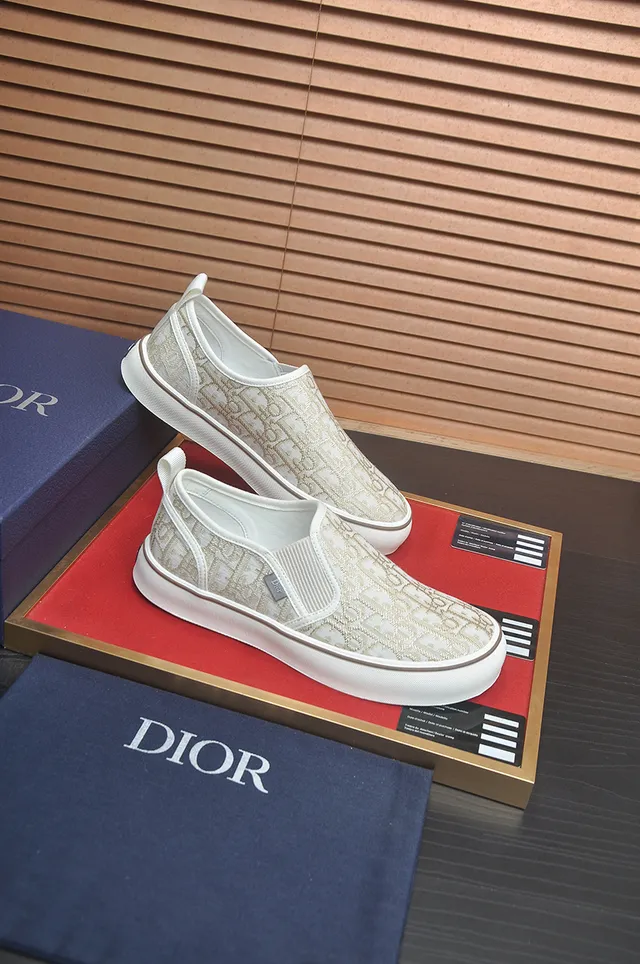 Dior B23 Monogram Slip-On Chaussures Lifestyle 4