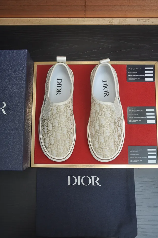 Dior B23 Monogram Slip-On Chaussures Lifestyle 5
