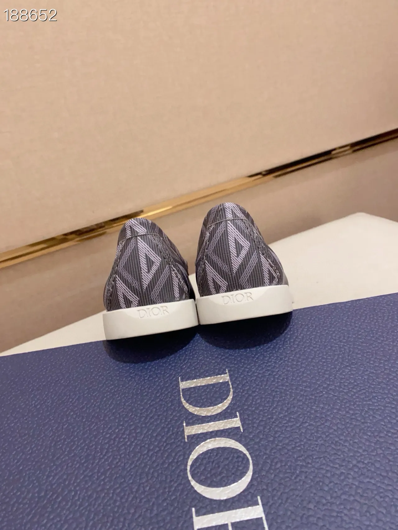 Dior B27 Monogram Tassel Boat Shoes 2