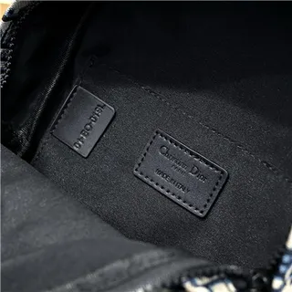 Dior Book Tote ميني باك باك بحري Oblique Monogram كاجوال باك باك 3