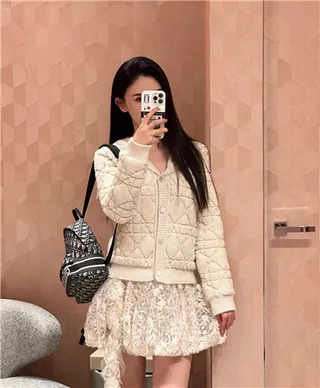 Dior Book Tote ميني باك باك بحري Oblique Monogram كاجوال باك باك 16
