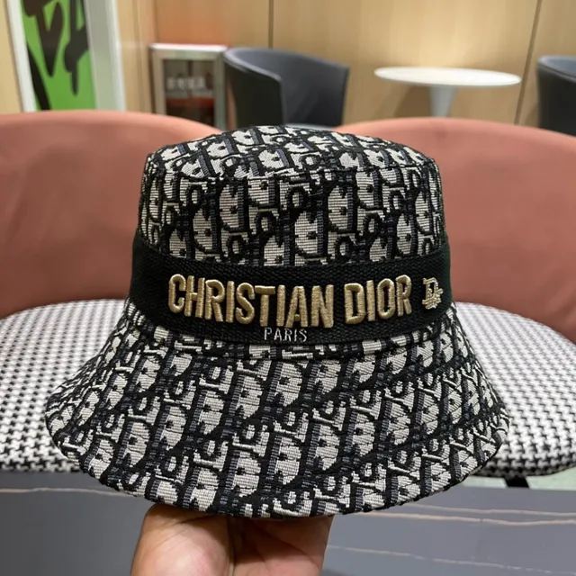 Dior Oblique Monogram Sombrero de cubo 6