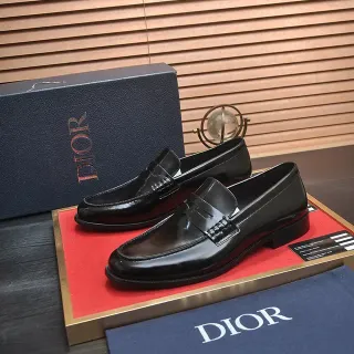 Dior Penny Loafer 黑色漆皮乐福鞋