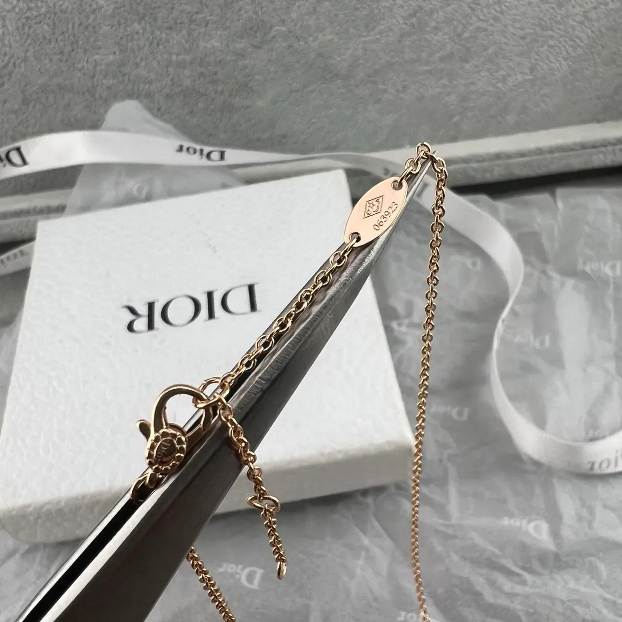 Dior Rose des Vents Bracelet étoile et perle doré 2