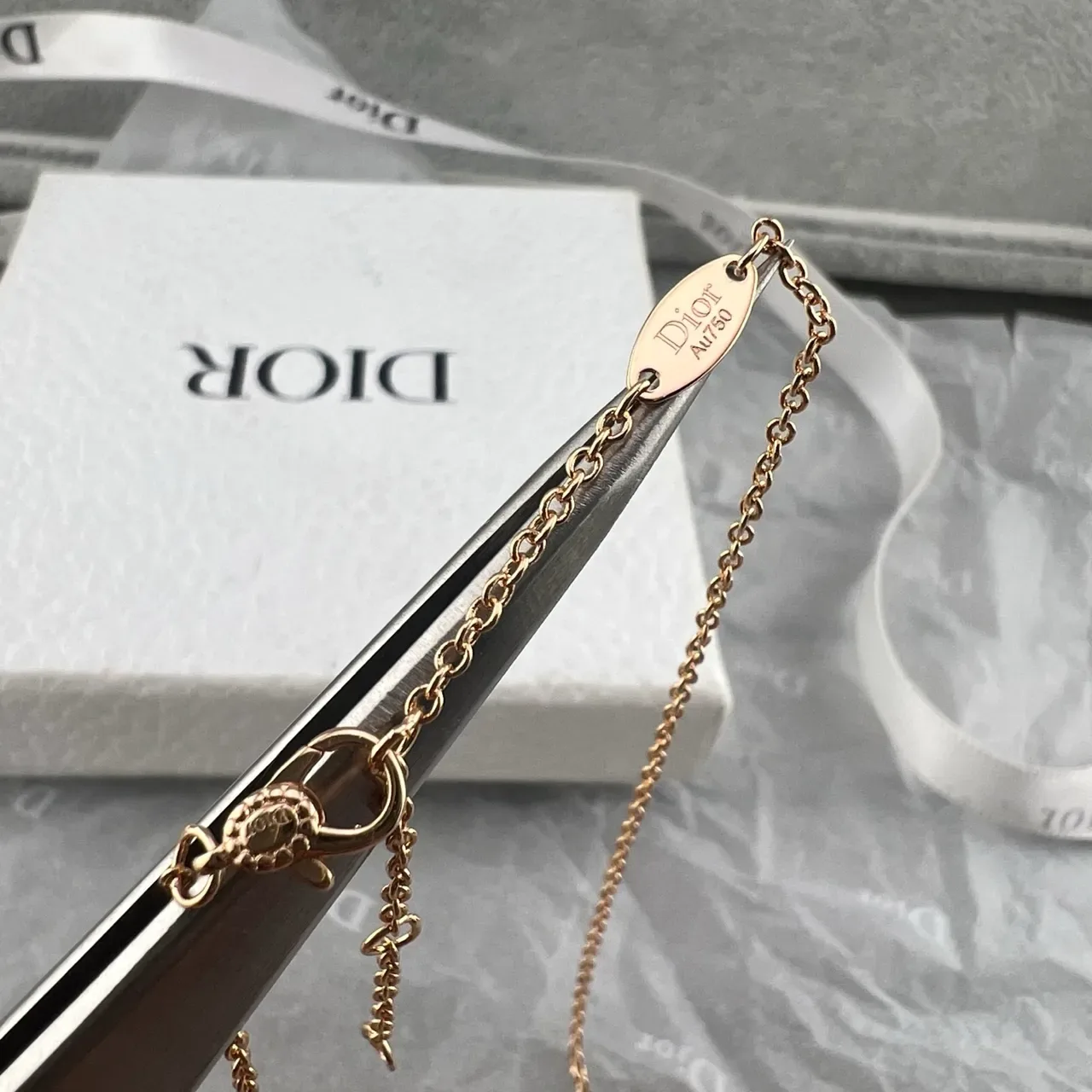 Dior Rose des Vents Bracelet étoile et perle doré 3