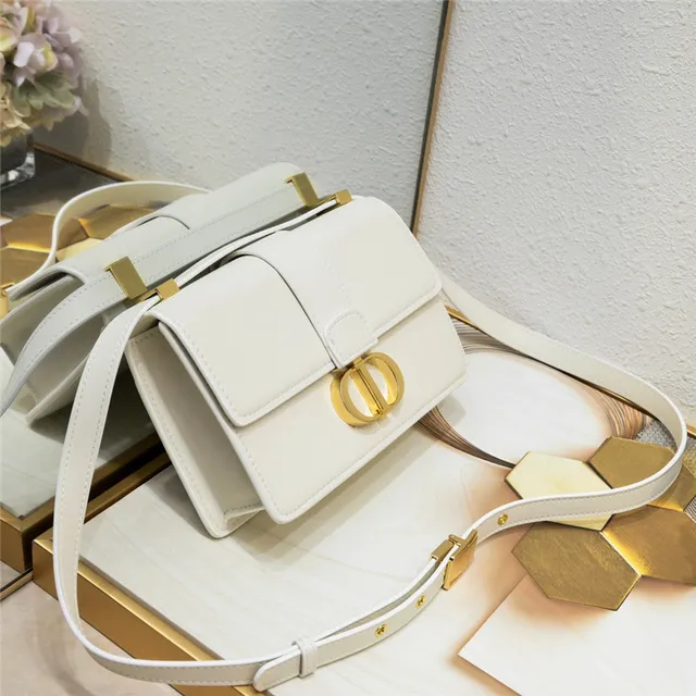 Dior سرج أسود ذهبي مهيكل مستطيل طي CD قفل دوران سرج حقيبة 9