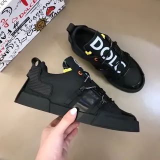 Dolce & Gabbana Defender Preto oversized alça tênis lifestyle