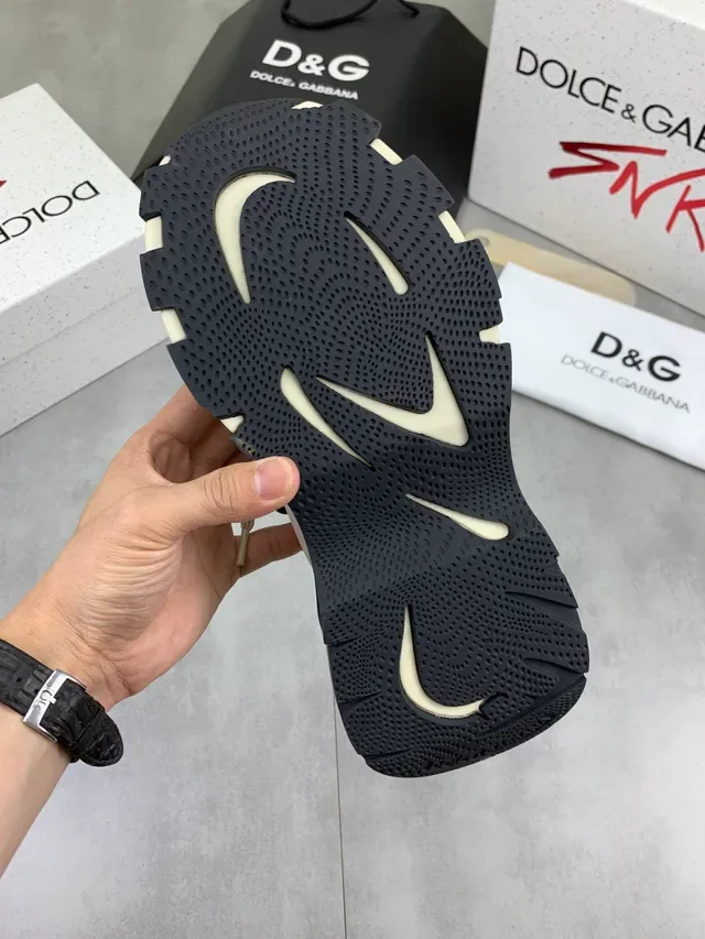 Dolce & Gabbana NS1 黑白米生活方式运动鞋 2