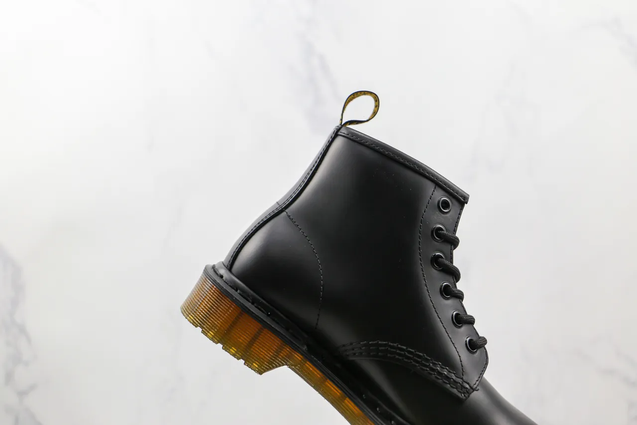 Dr. Martens 1460 Bota Negra Cuero Suave Martin 6
