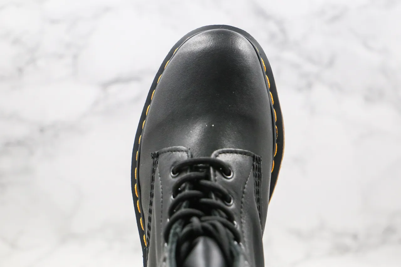 Dr. Martens 1460 Black Smooth Leather Martin Boot 4