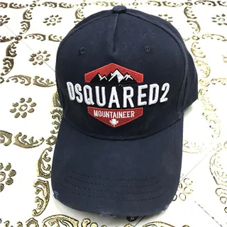 Dsquared2 Mountaineer 刺绣枫叶迷彩棒球帽 2