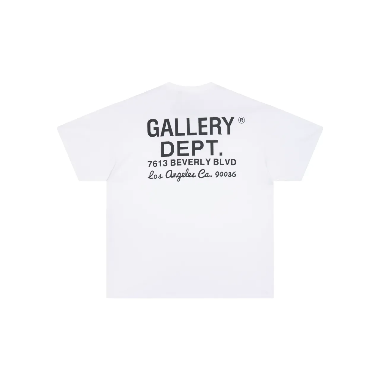 تي شيرت Gallery Dept بطباعة DEPT. Address 6