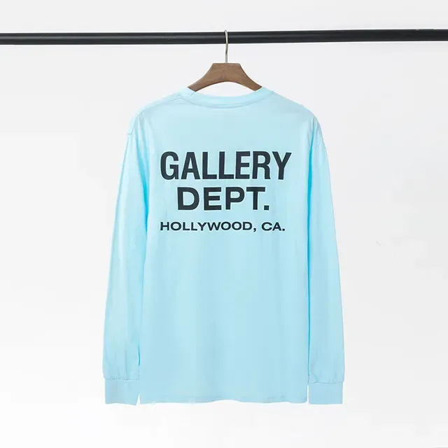 T-shirt à manches longues imprimé graphique Gallery Dept 5