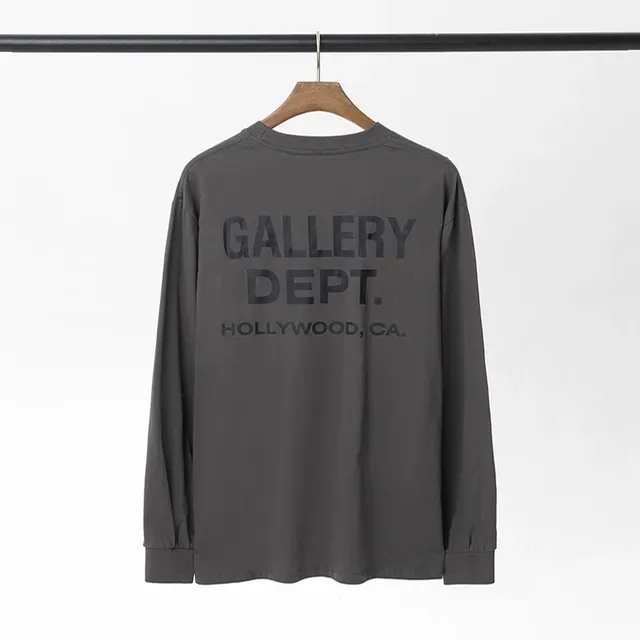 T-shirt à manches longues imprimé graphique Gallery Dept 7