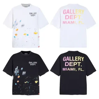 Gallery Dept Paint Splatter Graphic T-Shirt
