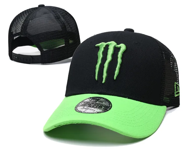 Alpinestars x Monster Energy Gorra de Béisbol Trucker Negra 6