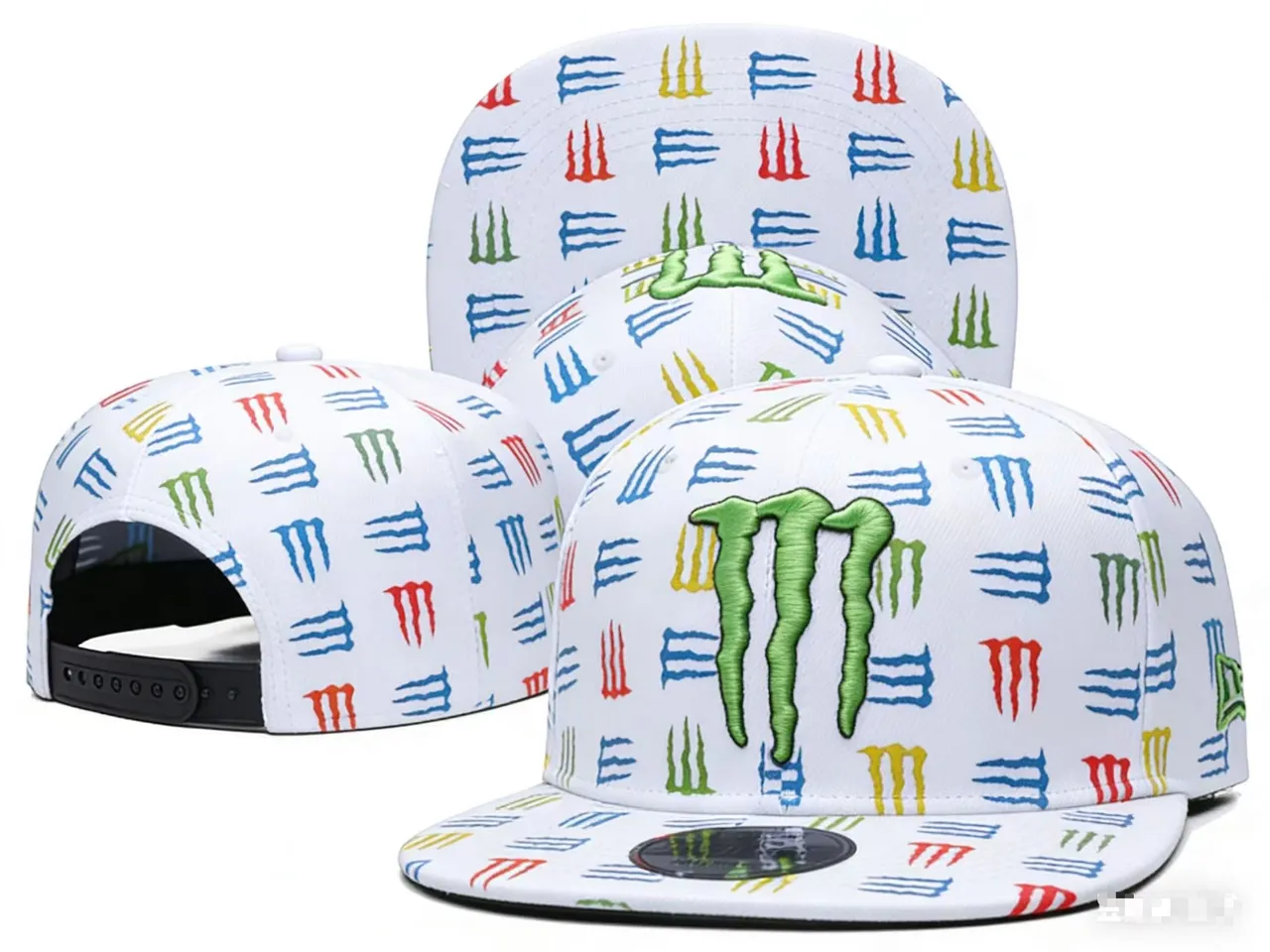 Alpinestars x Monster Energy Gorra de Béisbol Trucker Negra 12