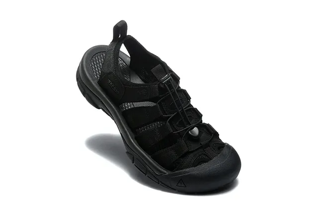 Sandales casuales avec multi-cordon ajustable et lacing en Army Green Black 10