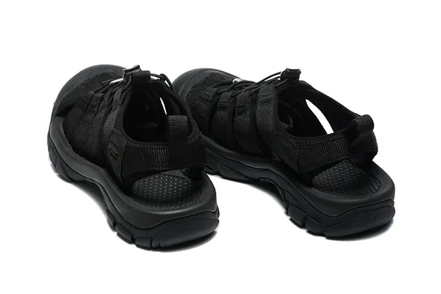 Sandales casuales avec multi-cordon ajustable et lacing en Army Green Black 13