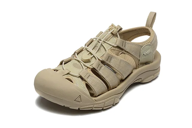 Sandales casuales avec multi-cordon ajustable et lacing en Army Green Black 16