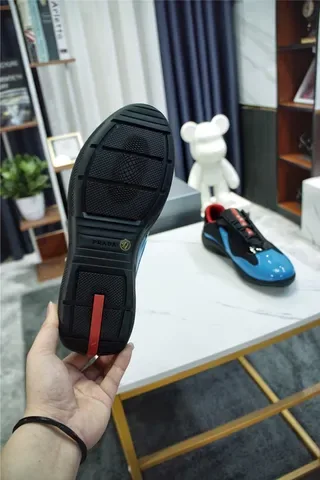 Black and Cyan Blue Laceless Slip-On Lifestyle Sneaker 5