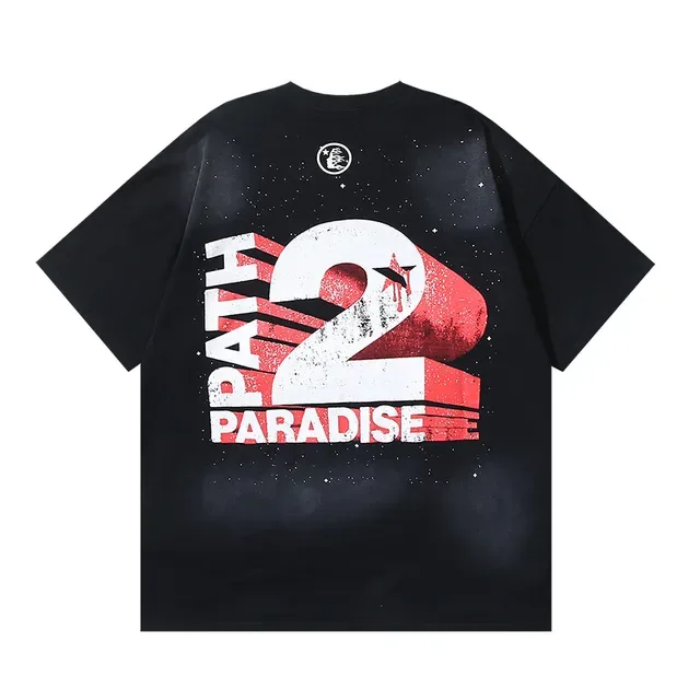 Black Oversized Graphic Print T-Shirt 3