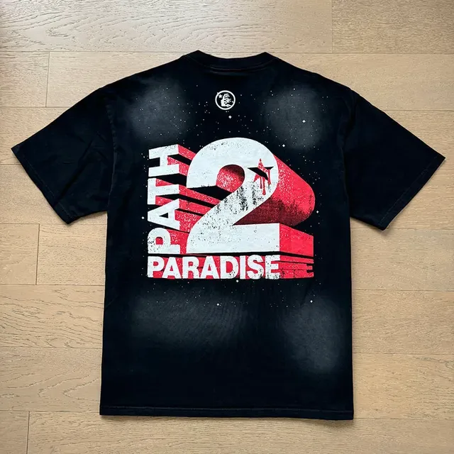 Black Oversized Graphic Print T-Shirt 10