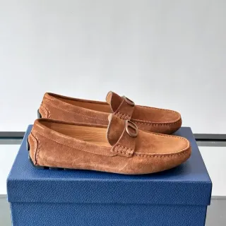 بني أسود جلد النعيم Moc-Toe Construction لوفر