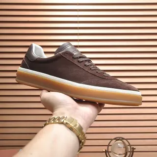 حذاء رياضي بني سويدي low-top كوبسول جيل
