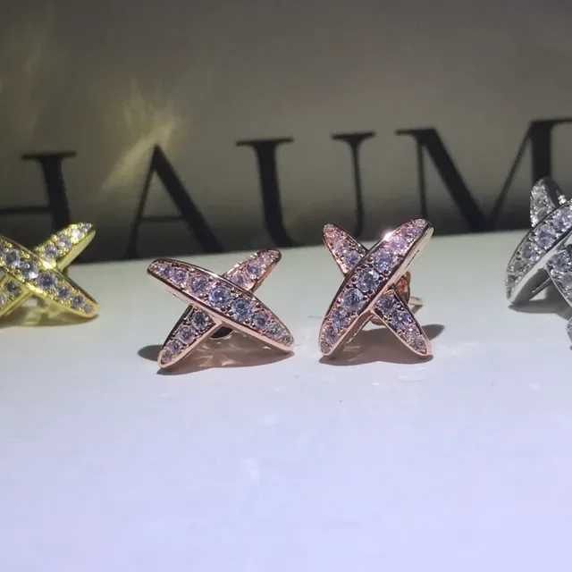 Chaumet Étoile Star Pavé Crystal Stud Earrings 5