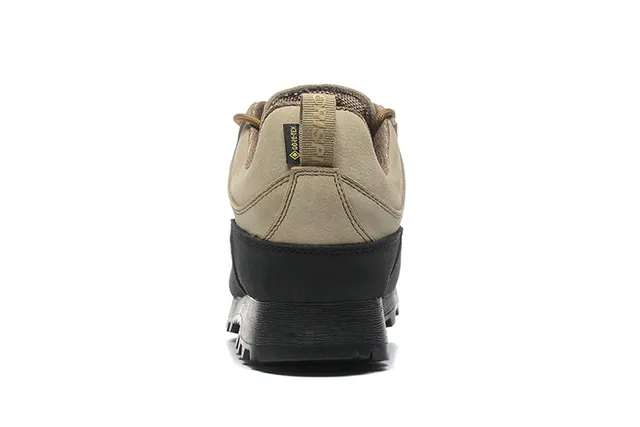 CRISPI Army Green Black Low-Cut Boot Matte Leather Upper Hiking Boots 20