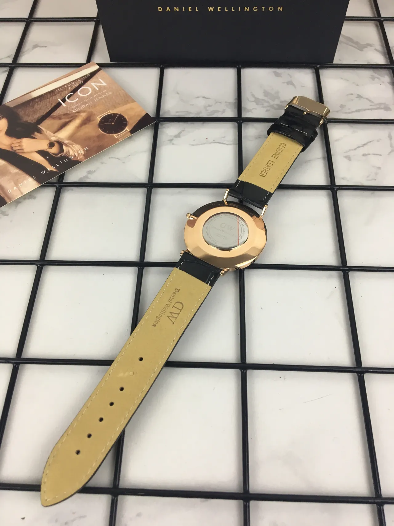 Daniel Wellington Icon Classic Petite Relógio de quartzo azul sunburst 3