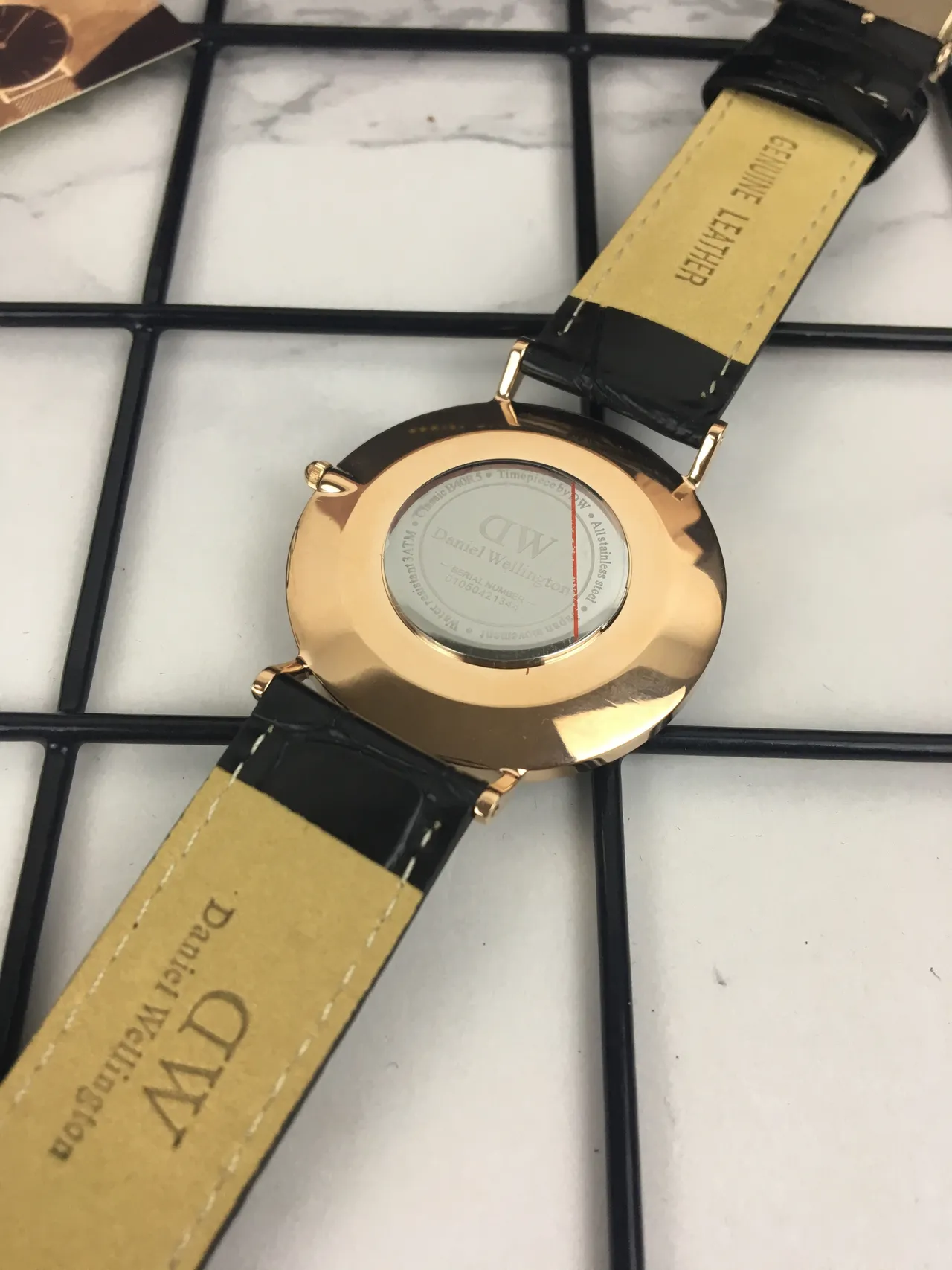 Daniel Wellington Icon Classic Petite Relógio de quartzo azul sunburst 4