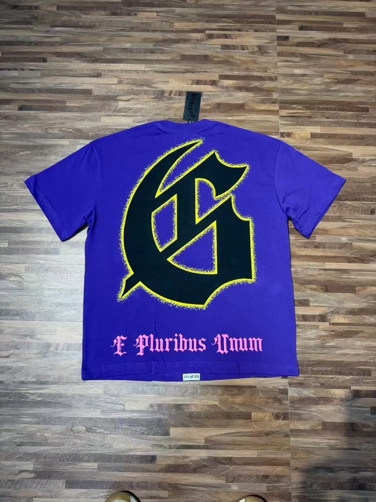 Graphic Print Graffiti Statue of Liberty T-Shirt 4