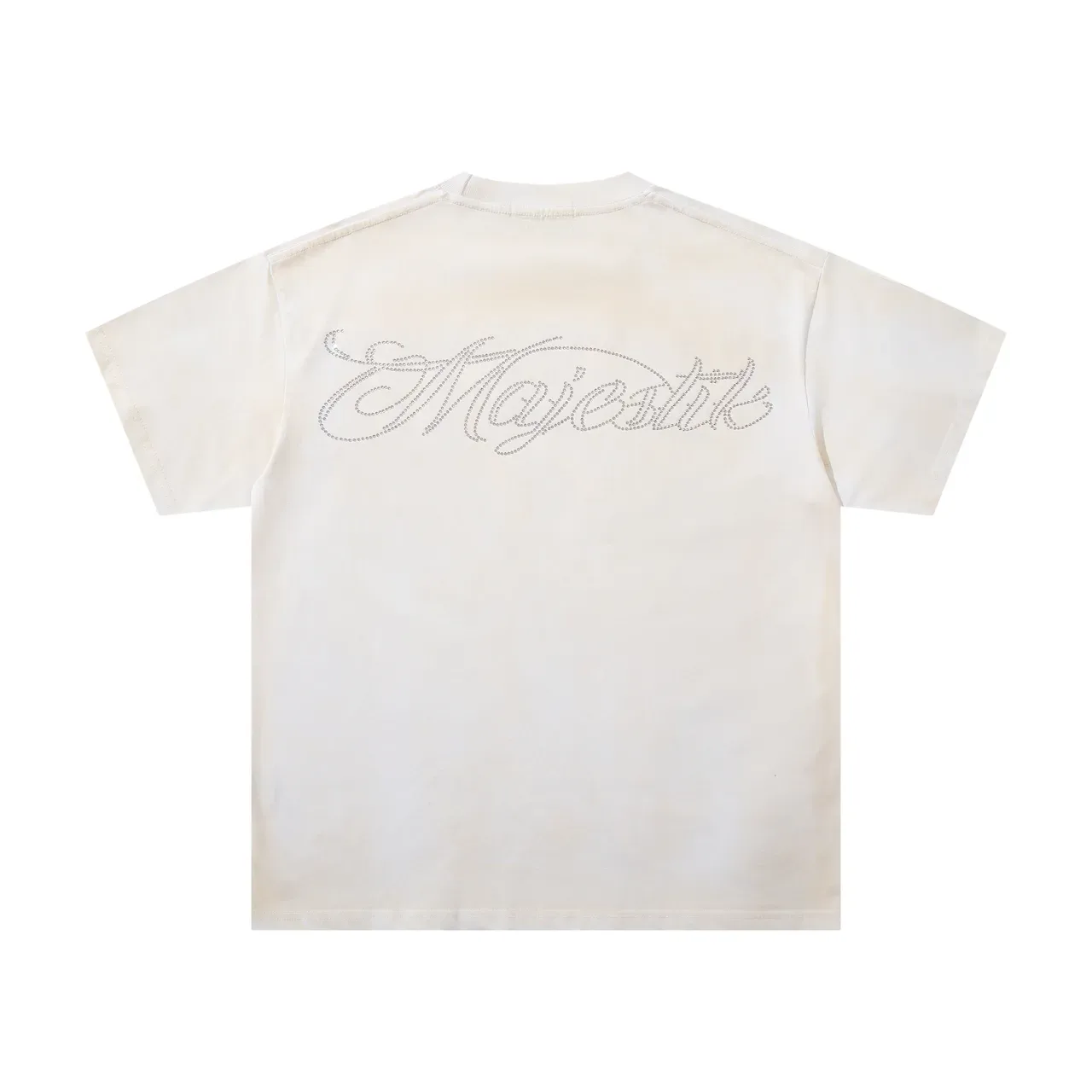 MAJESTIK Hell Pro Boxing Graphic Print Off-White T-Shirt 3