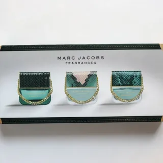 Marc Jacobs Decadence Green Gold Snakeskin-Textured Caps Chain Detailing Perfume