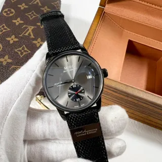 MIDO 100th Anniversary Limited Edition Gray Dial Black Fabric Strap Mechanical Watch