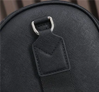 Montblanc Sac messenger structuré noir 6