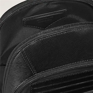 Montblanc Sac messenger structuré noir 11